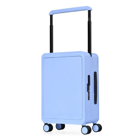 مورانو شنط سفر فايبر  20 انش بجيب أمامي بنفسجي