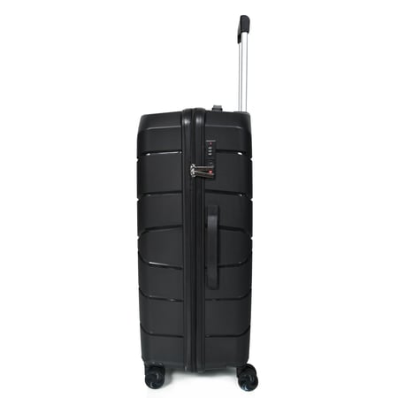 طقم شنط سفر من ستار لاين PP بولي بروبلين المضادة للكسر 3 قطع رصاصي