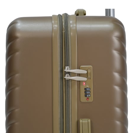 طقم شنط من 3 قطع + 1 مكياج من Star Line (بني)