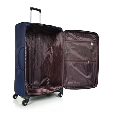 مورانو طقم شنط سفر قماش ؤ أزرق