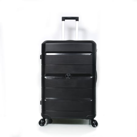 مورانو شنط سغر غير قابلة للكسر من بولي بروبلين pp عالية الجودة 4 قطع اسود