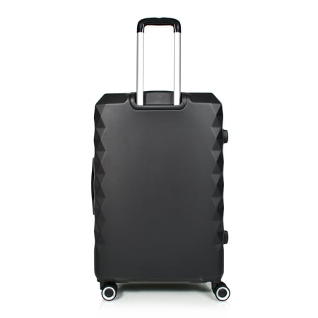 مورانو طقم شنط سفر فايبر 4 قطع أسود