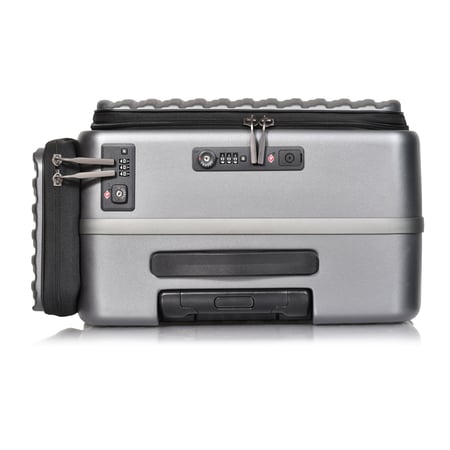 مورانو شنط سفر كبينة الطائرة مورانو سبشيل فايبر رمادي 18 انش رمادي