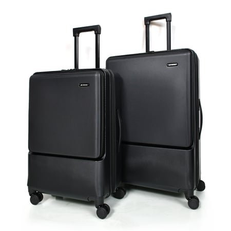 مورانو سبشيل طقم شنط سفر 3 قطع المتطورة اسود