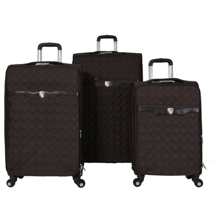 طقم حقائب سفر ماركة مورانو قماش 4 قطع  مقاس 32/28/24/20 بوصة