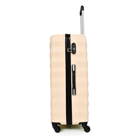 مورانو طقم شنط سفر فايبر ثلاثة قطع بيج