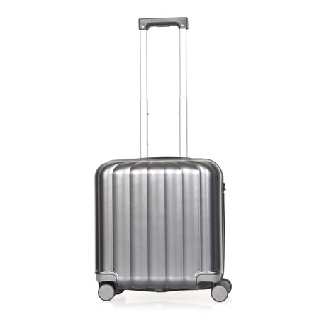 مورانو شنط سفر فايبر18 أنش كبينة الطائرة رمادي