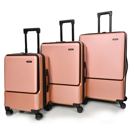 مورانو سبشيل طقم شنط سفر 3 قطع المتطورة روز قولد