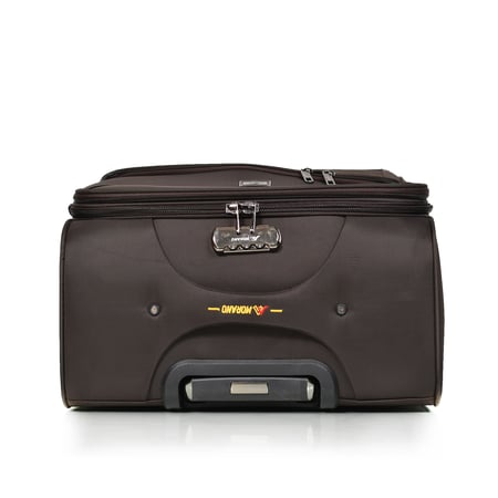 مورانو طقم شنط سفر قماش ثلاثة قطع كوفي