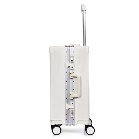 شنط سفر الومنيوم مورانو سبشل 20 أنش كبينة الطائرة اخضر زيتي