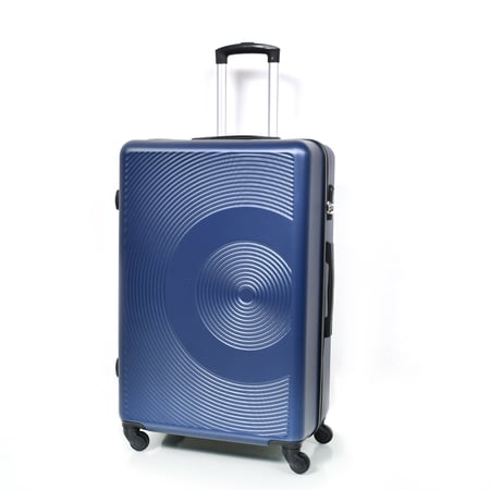 طقم شنط سفر 3 قطع من مورانو بتصميم دائري مموج ازرق