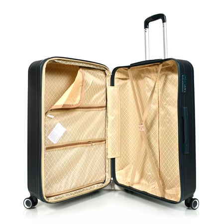 مورانو طقم شنط سفر فايبر اربع قطع اخضر