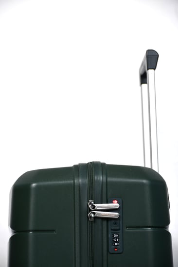 مورانو شنط سغر غير قابلة للكسر من بولي بروبلين pp عالية الجودة 4 قطع اخضر