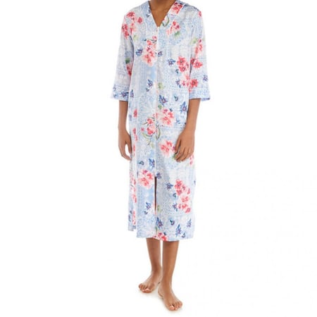 قميص طويل مشجر من Miss Elaine - 868739