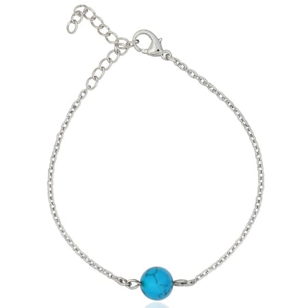 اسوارة التركواز الفضية | Turquoise silver bracelet