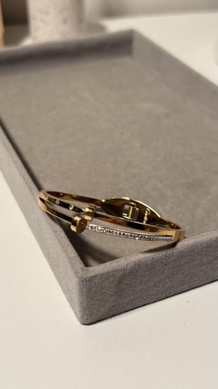 اسواره كارتير مطلي مقاس16 سا