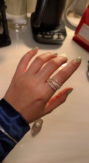 خاتم سوارفسكي بدون ملحقات