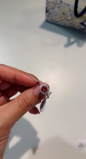 خاتم ملون مطلي