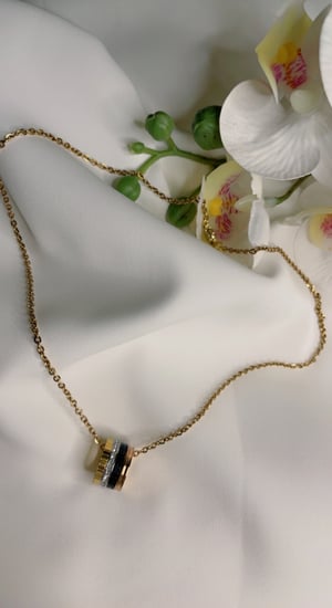 سلسال بوشرون فضي وذهبي