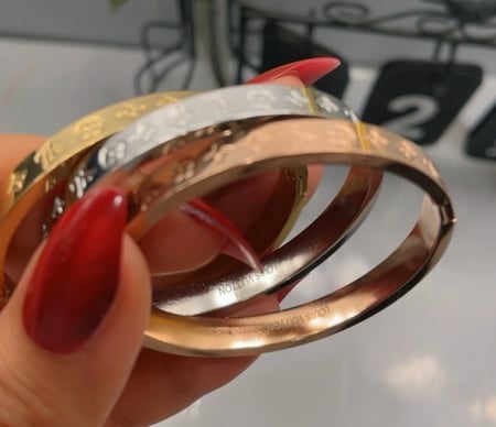 اساور ماركه قوتشي او كاريتر او لويس مقاس اطفال 13 cm