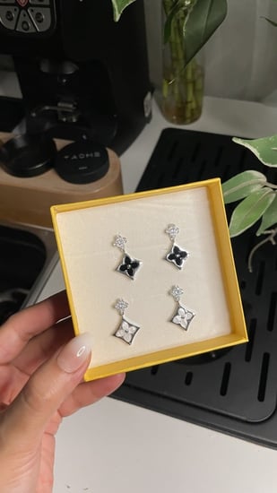 حلق ذهبي وفضي