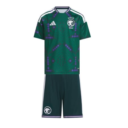 طقم المنتخب السعودي 2026 للأطفال بتصميم عصري