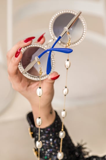 سلسال نظارة - لولو وحجر اسود