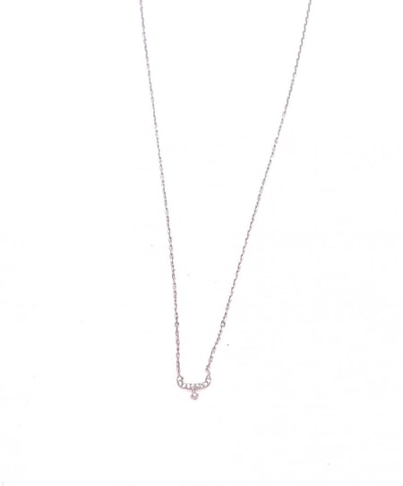 سلسال حرف ب - فضي بزيركون