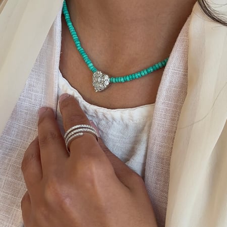 خاتم لف زيركون