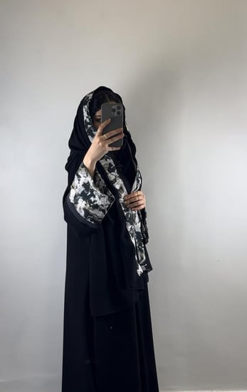عبايه (N27) اسود