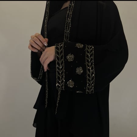 عبايه ( N8 ) شك ذهبي