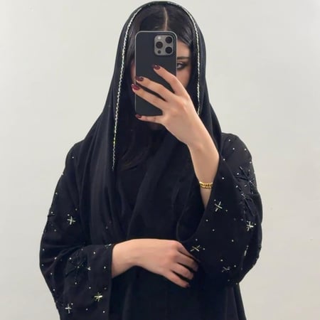 عبايه (N41) شك نجوم