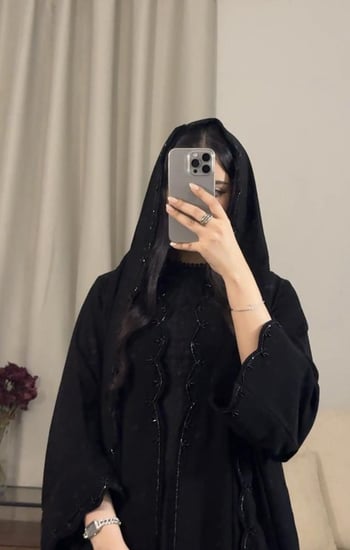 عبايه ( N66 ) شك اسود