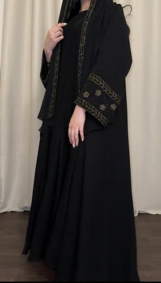 عبايه ( N8 ) شك ذهبي