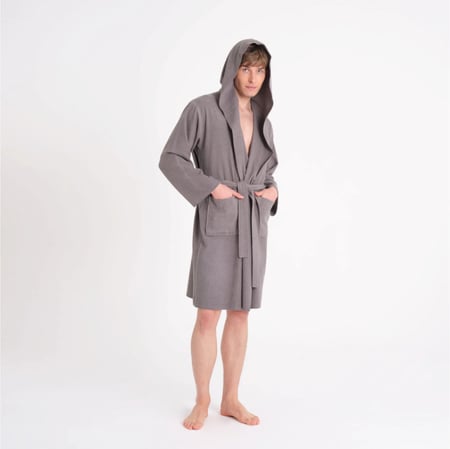 روب استحمام مفرد رجالي Berlin رمادي