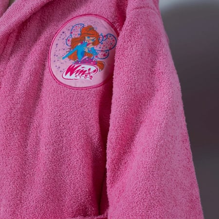 روب استحمام للأطفال Bloom Pembe