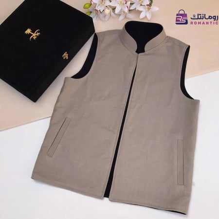 تفاصيل سديري دبل فيس كافيه و أسود بخامة فاخرة من رومانتك شوب بالرياض