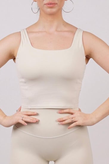 All day Sport top - off white