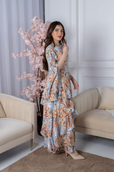 فستان أزهار الفرح