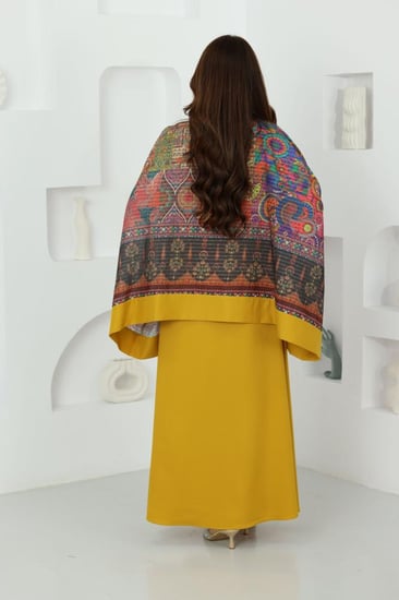 قميص رايون مشجر