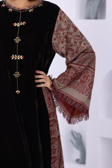 جلابية مخمل كشميري
