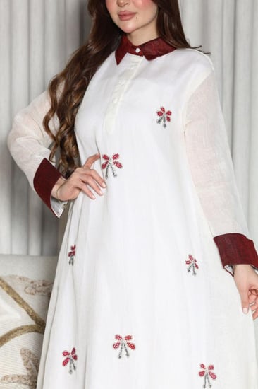 جلابية لينن خيش