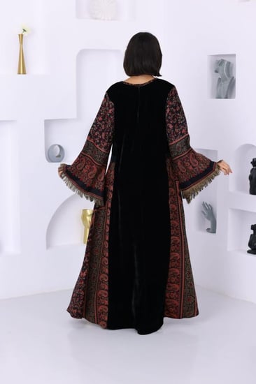 جلابية مخمل كشميري