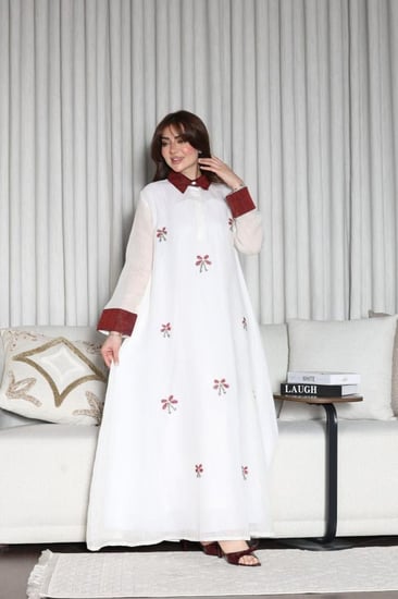 جلابية لينن خيش