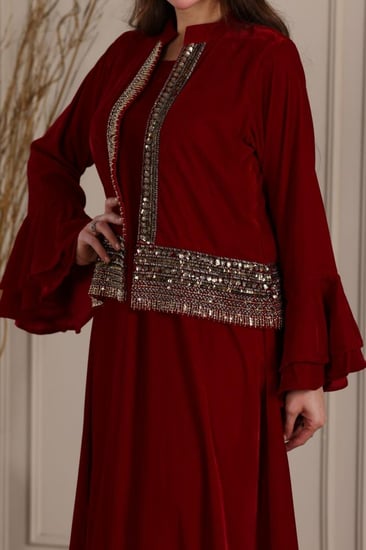 جلابية بكم فرنسي