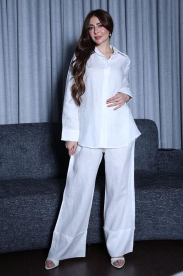 طقم لينن صيفي وأنيق