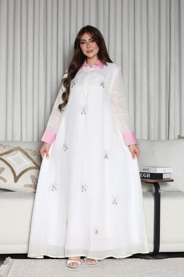 جلابية لينن خيش