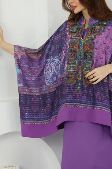 قميص رايون مشجر