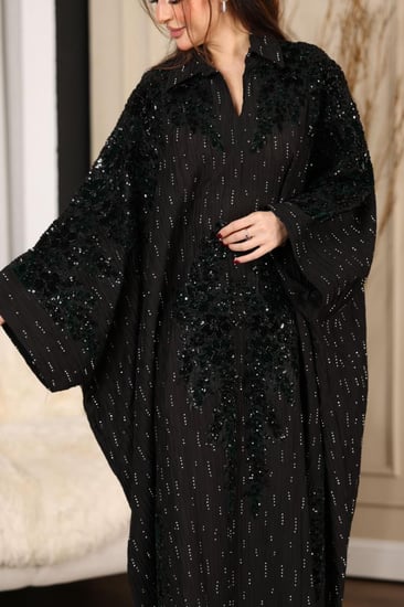 جلابية كريب مجعد