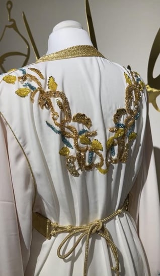 قفطان مناسبات ناعم